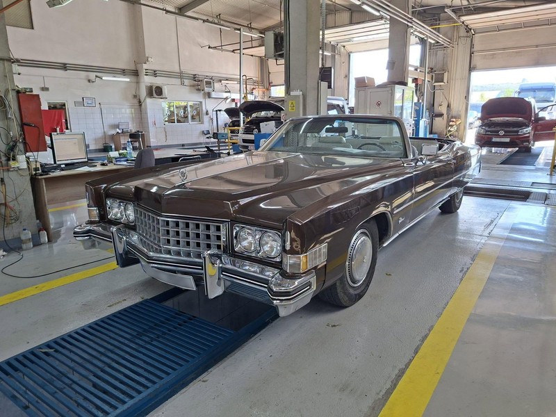 Land Yacht-ul anilor '70: Cadillac Eldorado 1973 Sursa Foto: Facebook/RAR
