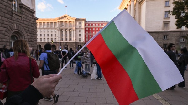 Protest antiguvernamental „Asta nu e Moscova” la Sofia, Bulgaria – 28 septembrie 2026. Sursa foto: Profimedia