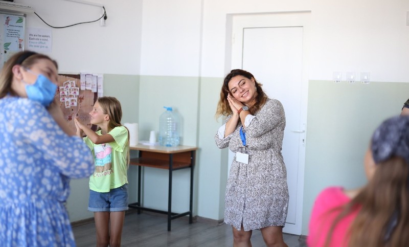 Andreea Ciucu spune că a „cântărit” foarte bine înainte să facă pasul schimbării. Foto: Teach for Romania