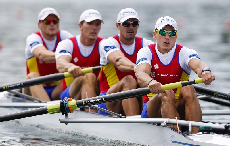 România a cucerit medalie de bronz în proba masculină de 4 rame a Regatei Lucerna