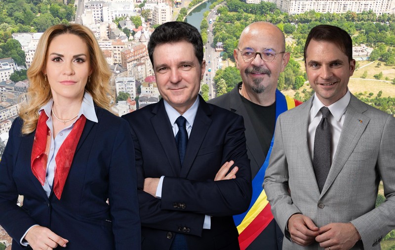Ultimele zile de campanie. Firea și Burduja în ofensivă, Nicușor Dan, confruntat cu atacuri, Piedone punctează pe ultima sută de metri ANALIZĂ