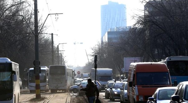 Cel mai bogat pol de business din România se sufocă în trafic. Sursă foto: Arhivă Libertatea.