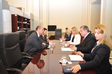 La întâlnirea cu E.S. domnul Mohamed Alaaeldin Aly Shawky Elhadidi, ambasadorul Republicii Arabe Egipt la București, s-a punctat și problema vizelor existente între România și Egipt