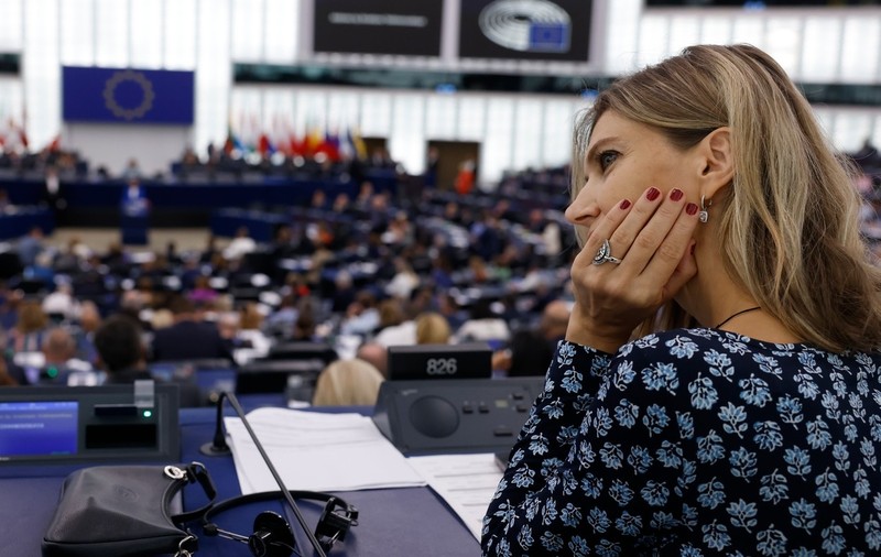 Eva Kaili a revenit în Parlamentul European, după scandalul Qatargate
