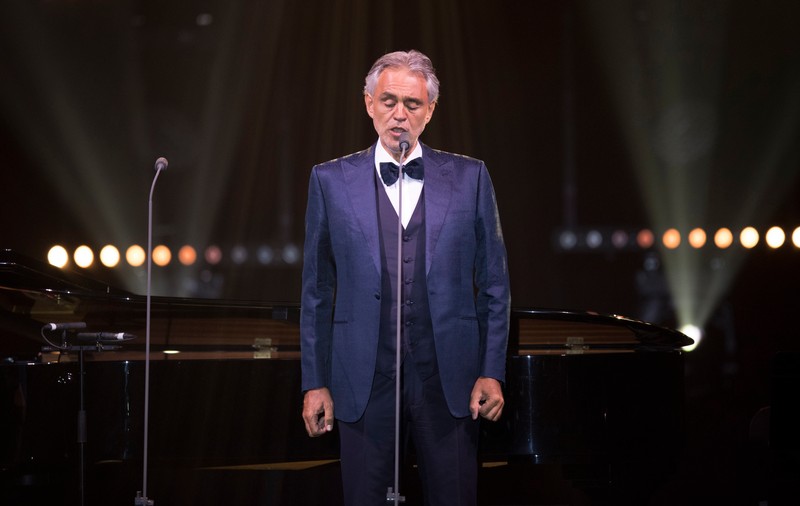 Andrea Bocelli, aterizare de urgență. Ce s-a întâmplat cu elicopterul în care se afla