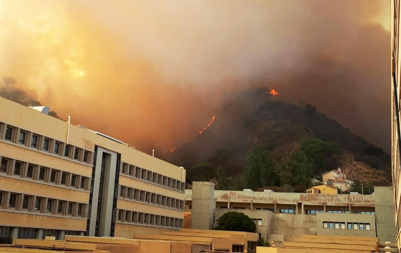Incendii puternice în Sicilia. Aproximativ 1.000 de turiști au fost evacuați din calea focului