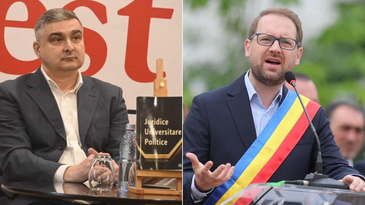 Cristian Clipa și Dominic Fritz