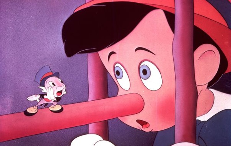Povestea lui Pinocchio, bazată pe un adevăr! Nasul ne dă de gol când mințim
