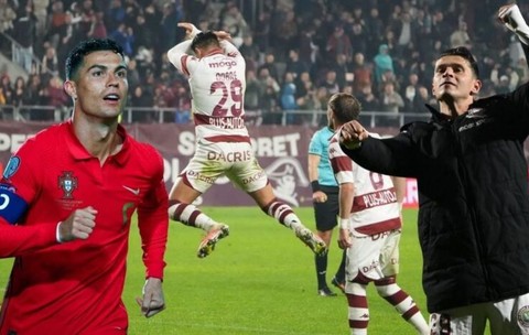 Dialogul genial pe care l-a avut Alex Dobre cu idolul Cristiano Ronaldo: „I-am spus că îmi fac părul ca el!” Cum au ajuns să vorbească. Exclusiv