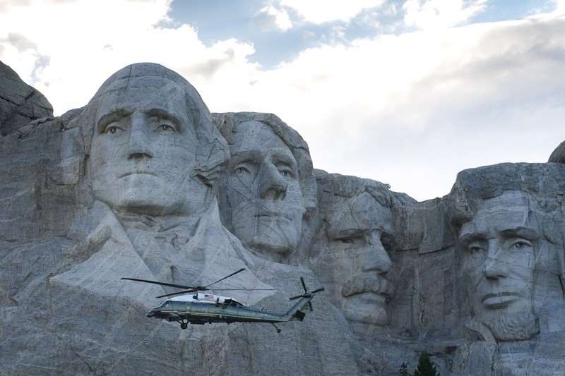 Muntele Rushmore. Foto: Hepta
