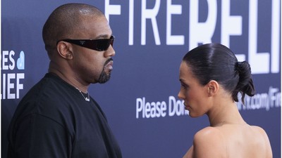 kanye west si bianca censori la gala premiilor grammy 2025