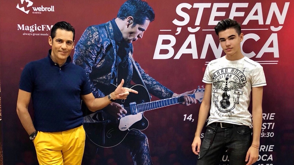 Ștefan Bănică jr vorbește în premieră despre fiul lui