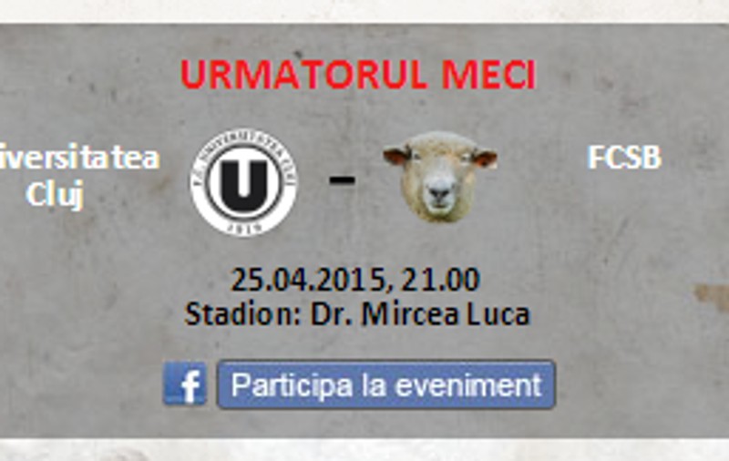 Aroganță supremă! Fanii echipei ”U” Cluj au batjocorit-o pe Steaua