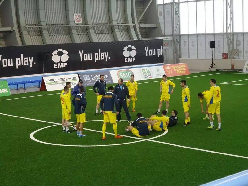 Naţionala de Minifotbal vrea să cîştige pentru a cincea oară titlul european.