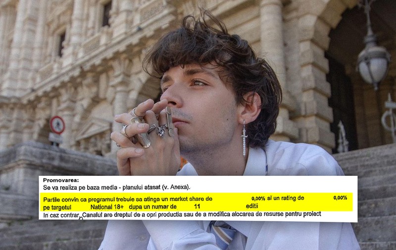 Țopescu jr, contract special cu TVR: „Părțile convin că programul trebuie să atingă un rating de 0,0%”