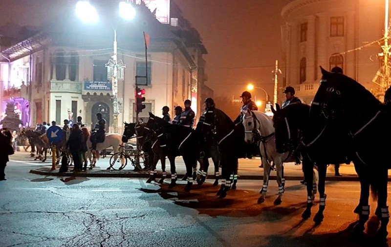 PNL, reacție la prezența jandarmilor călare la protest: Îi cerem ministrului Carmen Dan să nu mai implice Jandarmeria în ''interese de grup sau personale''