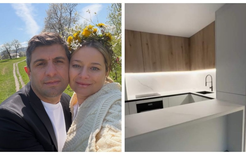 Cum arată bucătăria Laurei Cosoi după ce a fost renovată. „Mi-am îndeplinit visul. Ador lumina apusului care umple încăperea”