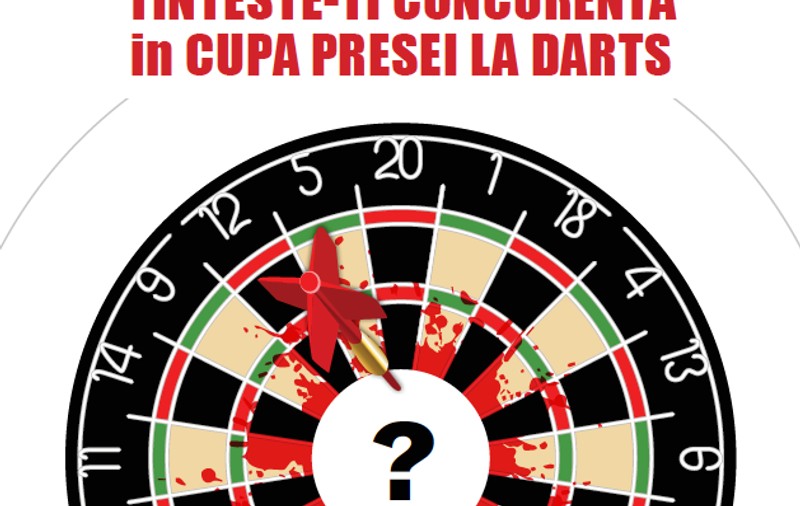 Plouă cu săgeți și ținte la București! A început Campionatul European de Darts!