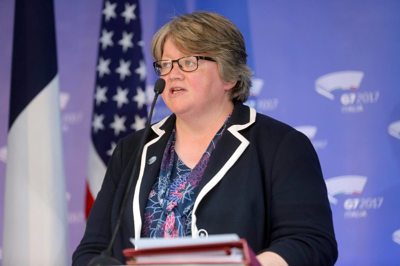 Therese Coffey a fost ministru al mediului (EPA)