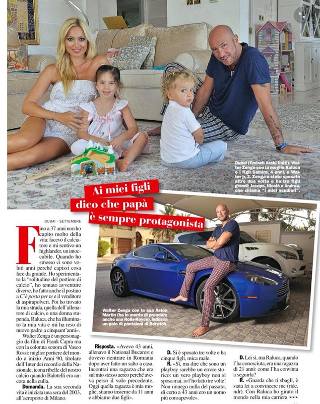 FOTO / Fabuloasa poveste a lui Walter Zenga! Antrenorul, subiect într-o celebră revistă italiană
