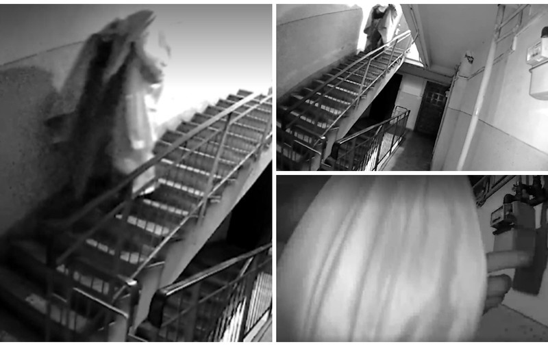 Îndrăgostit de vecina sa din bloc, un bărbat din Craiova a recurs la un gest neașteptat să o cucerească: s-a costumat în „fantomă” și i-a distrus camera de supraveghere