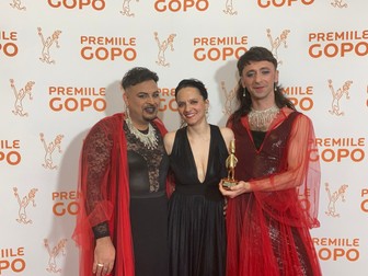 Actrița a obținut Premiul #Gopo2022 pentru Cea mai bună actriță în rol principal, pentru rolul din Babardeală cu bucluc sau porno balamuc
