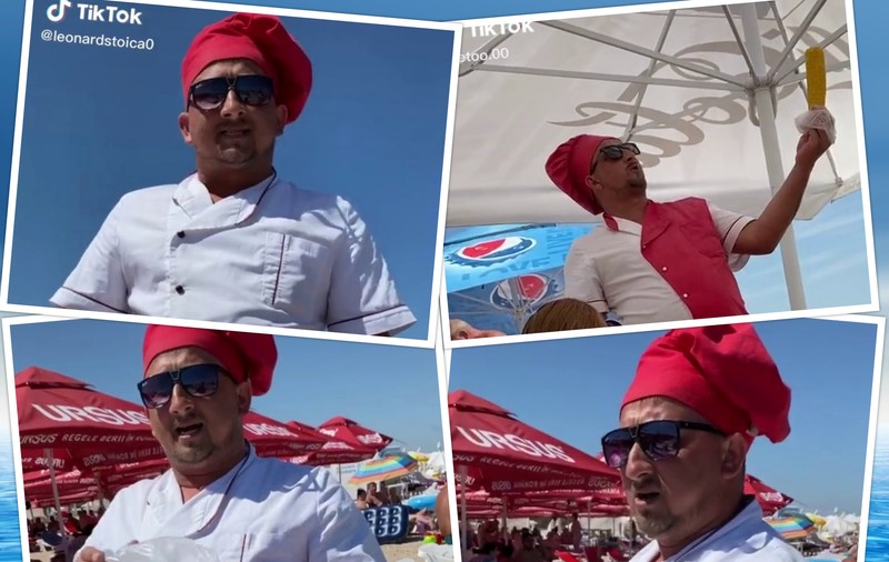 VIDEO | Imagini incredibile de pe Litoral. Cum încalcă un vânzător de porumb toate regulile sanitare: "Noi vă dăm porumb cu drona, n-avem virusul Corona"