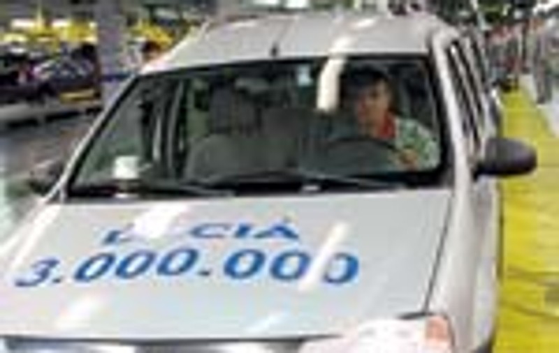 Dacia, masina cu numarul 3.000.000