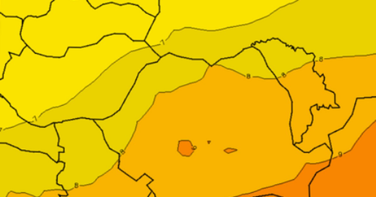 orașele din România cu cele mai mari radiații naturale