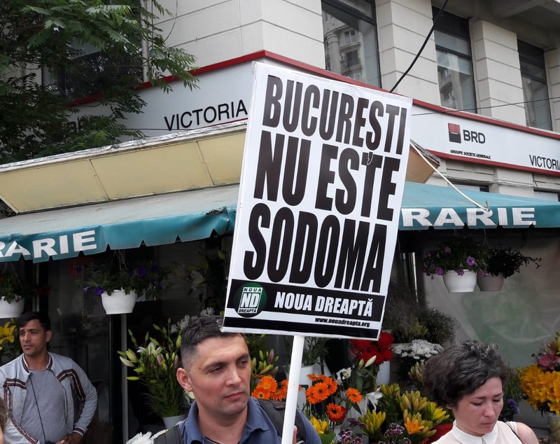 GALERIE FOTO/ Marșul Normalității în București. Noua Dreaptă a ieșit în stradă „pentru familia naturală”