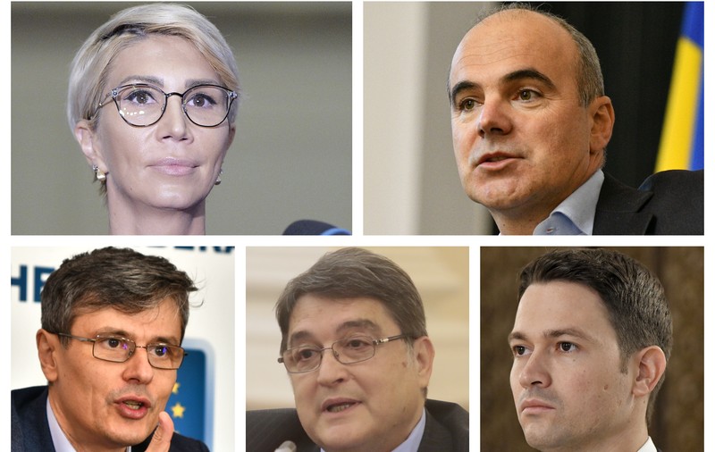 Primele variante de miniştri din Guvernul PNL: Raluca Turcan, Rareş Bogdan, Virgil Popescu, Emil Hurezeanu, Robert Sighiartău (Surse PNL)