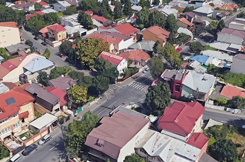 Str. Alunișului/str. Șoimuș | Captură Google Earth