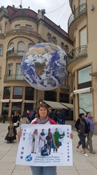 Profesoara din Oradea este puternic implicată în mișcarea climatică