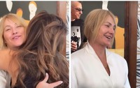 Nadia si Andra la filmările pentru „Romanii au talent” 2027