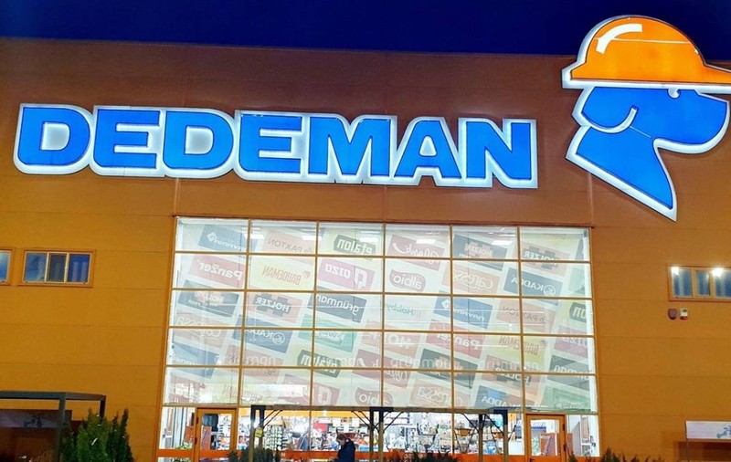 Dedeman este cel mai mare retailer din România de materiale de construcții și design interior.