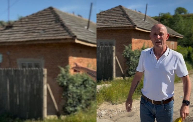 Ipostază rară cu Mugur Mihăescu în satul natal. Ce a descoperit la Sadova: „Vă arăt copilăria mea, unde a fost casa lui Leana”
