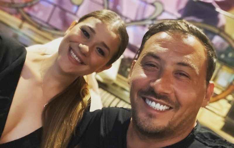 Primele imagini cu fiica lui Ștefan Stan. Elif are 7 luni. „Seamănă cu mama ei”