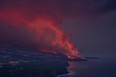 Vulcanul La Cumbra Vieja | Foto: EPA