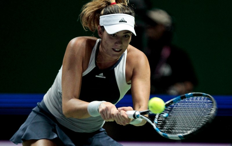 Garbine Muguruza este de neoprit la Turneul Campioanelor de la Singapore