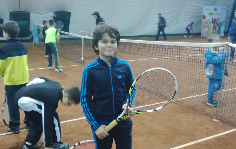Damian Cucu visează să-l ajungă pe Federer, chiar dacă îl admiră pe Nadal / GALERIE FOTO