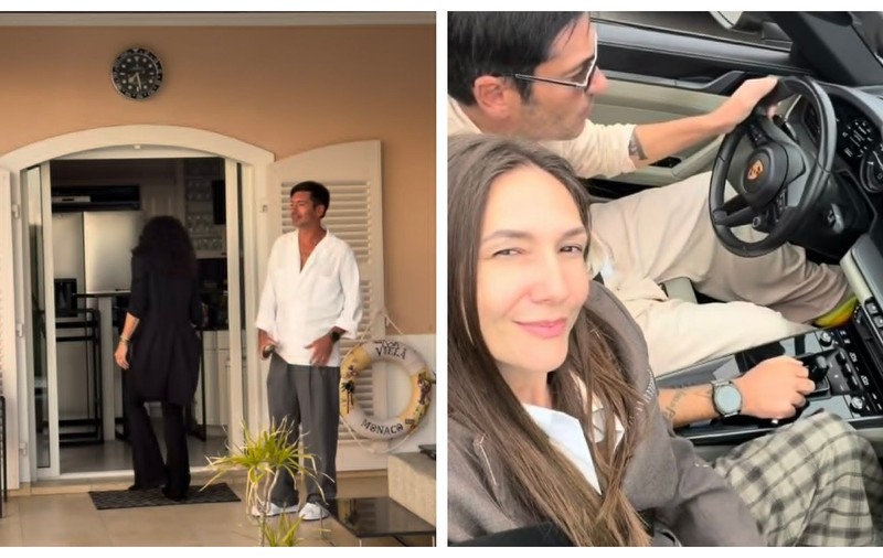 Cum au apărut Radu Vâlcan și Adela Popescu în casa de la Monaco a Mihaelei Rădulescu. Imagini rare cu cei trei. „O întâmplare minunată”