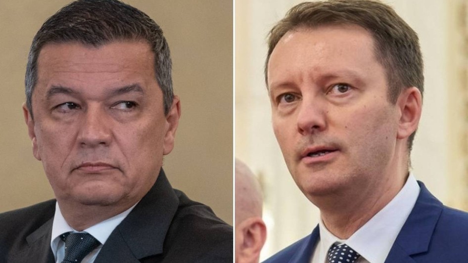 Colaj foto Sorin Grindeanu - Siegfried Mureșan. Sursă foto: Profimedia Images