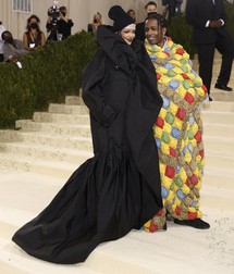 Rihanna și A$AP Rocky, la gala MET