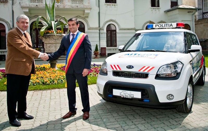 Un Soul pentru poliţia din Sinaia 