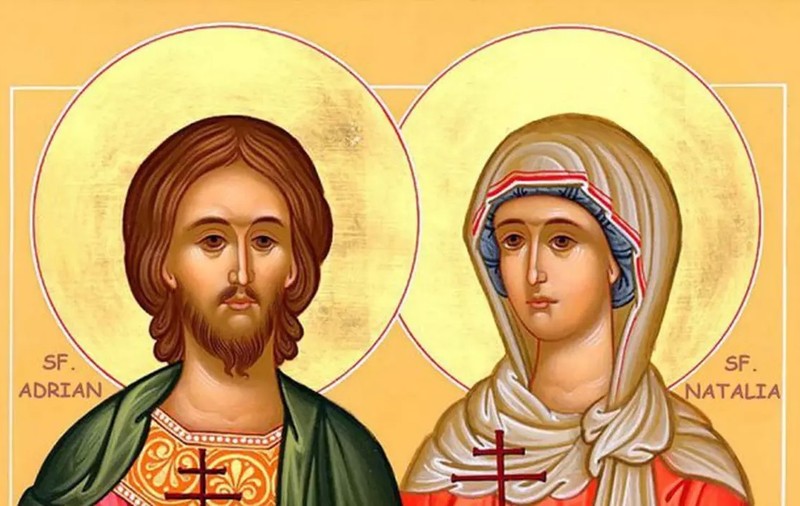 Sfinții Adrian și Natalia, sărbătoriți pe 26 august. Cine sunt protectorii familiei ortodoxe