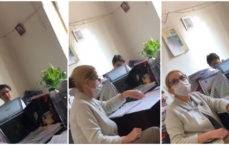 Imagini incredibile din interiorul DSP București în ziua declarării restricțiilor.  “Suntem doar noi 4, ce să facem?”