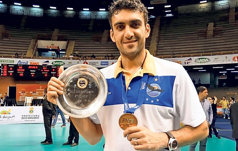 Voleibalistul Bogdan Olteanu a cucerit medalia de bronz la Campionatul Mondial al cluburilor