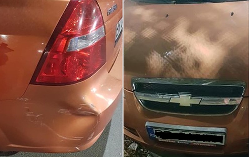 Gestul făcut de un brăilean după ce a lovit mașina cuiva în parcare. A primit sute de reacții pe Facebook