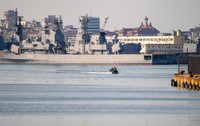 Nave militare ancorate în Portul Constanța
