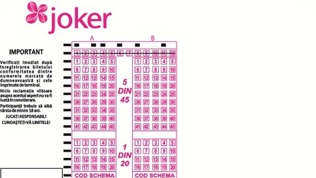 Report record la Joker la tragerea de joi, 22 martie